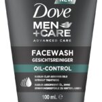 Dove Men+Care Face Cleanser Oil Control – Skin Care Men – Protects, Reduces Skin Shine & Minimises Pores Without Greasing