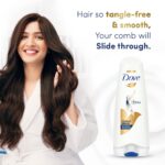 Dove Intense Repair Hair Conditioner, For Damaged And Frizzy Hair