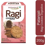 Patanjali Ragi Biscuits Made With 100% Atta 200g