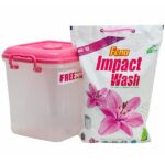 Fena Impact Powder 4kg + Bucket free,The Complete Washing Solution