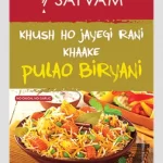 Satvam Biryani Masala 7g (Pack of 5 Nos)